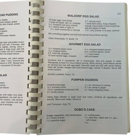 State Fair Of Texas 2006 Cookbook - Prize Winning Recipes Spiral Bound - Picture 10 of 10